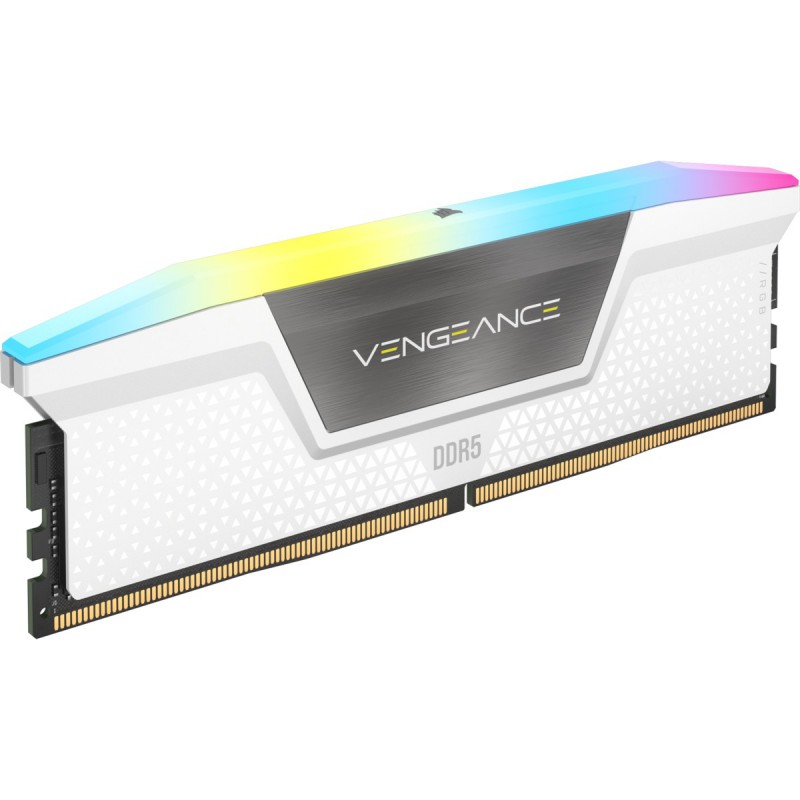 Memria RAM Corsair Vengeance RGB 32GB (2x16GB) DDR5-5600MHz CL36 Branca 2